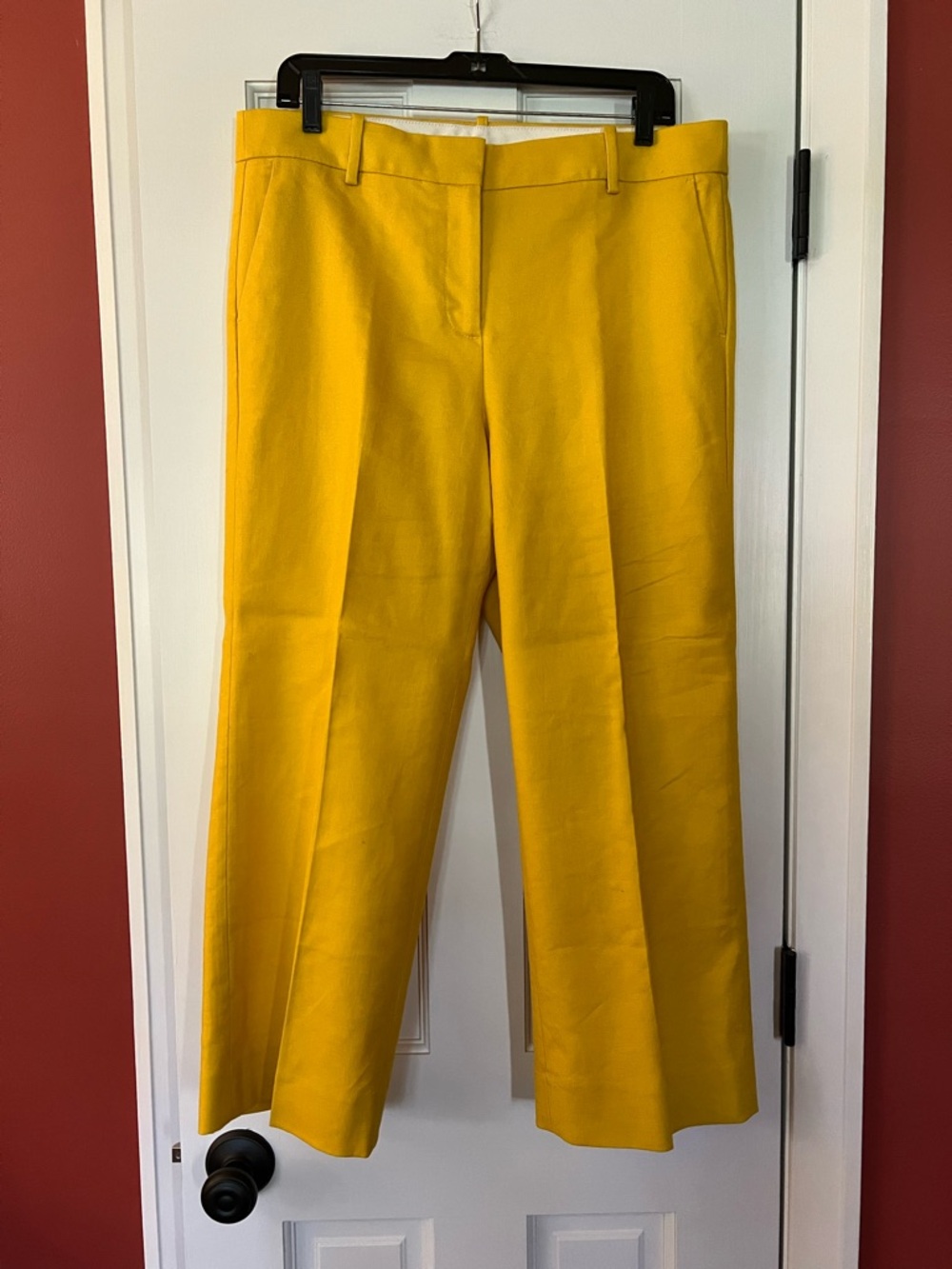 J. CREW PEYTON GOLD WIDE-LEG PANT NWT SZ 12